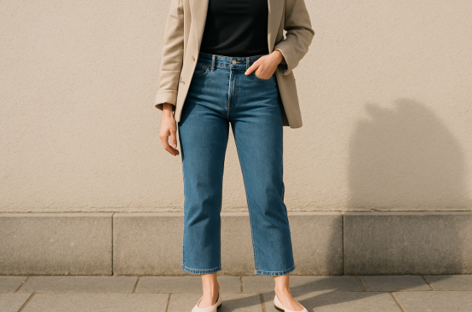 Cropped jeans entdecken: moderne schnitte und stylingtipps